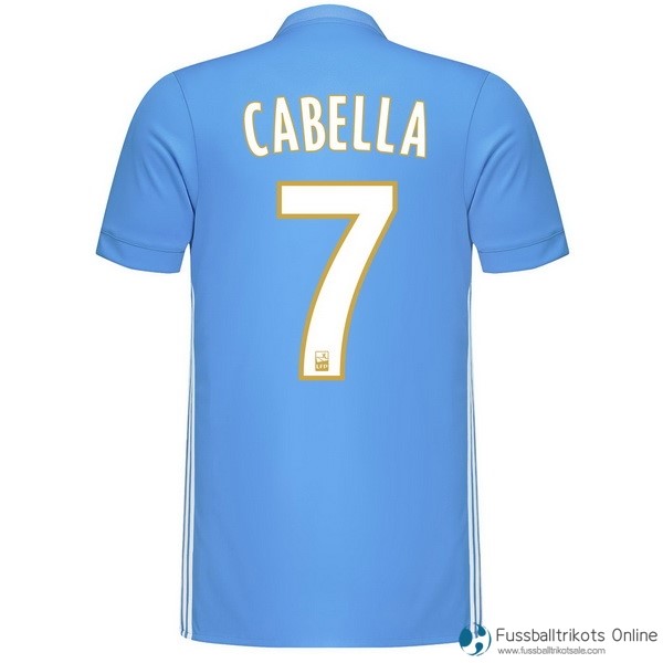 Marseille Trikot Auswarts Cabella 2017-18 Fussballtrikots Günstig